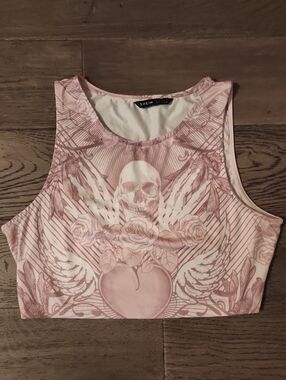 Skull Crop Top